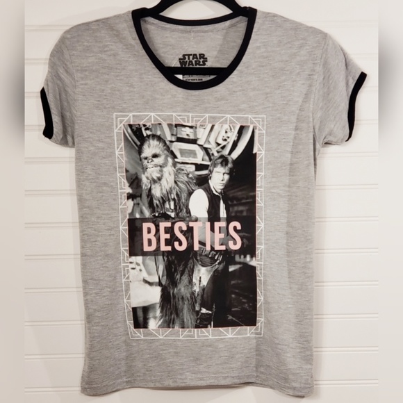 Star Wars Tops - 🌻 Star Wars "Besties" Graphic Novelty Tee Size M